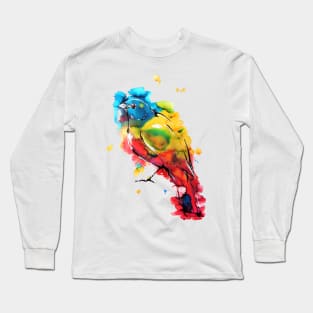 Painted Bunting Long Sleeve T-Shirt